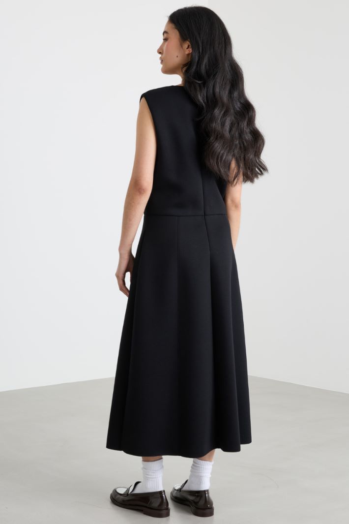 Abito midi in jersey accoppiato Intrend - 4