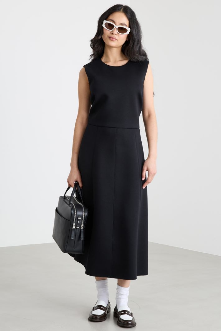 Abito midi in jersey accoppiato Intrend