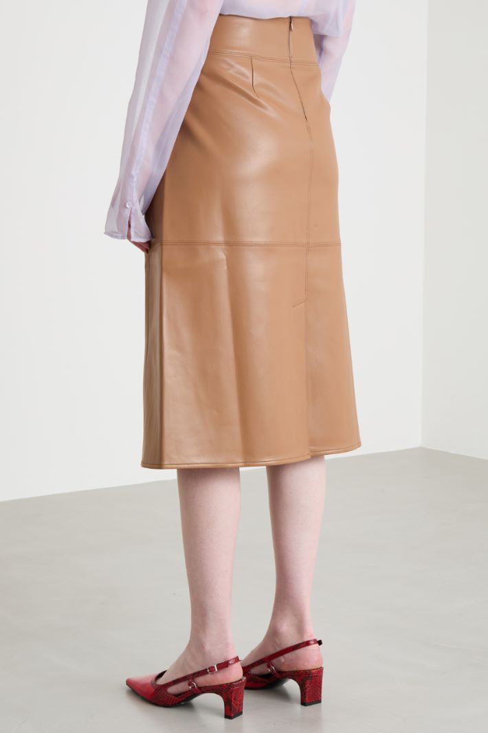 Coated fabric skirt Intrend - 4