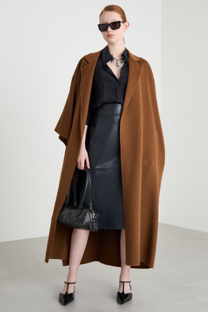 Coated fabric skirt Intrend