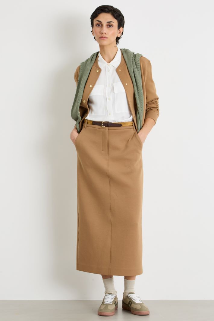 Jersey pencil skirt Intrend
