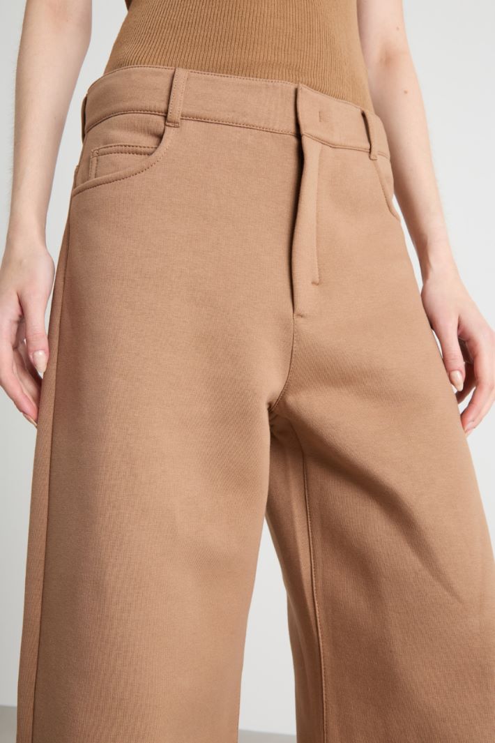 Pantalone in jersey felpa Intrend - 3