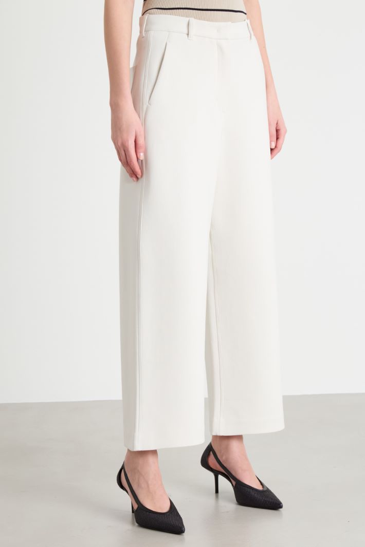 Straight jersey trousers Intrend - 2