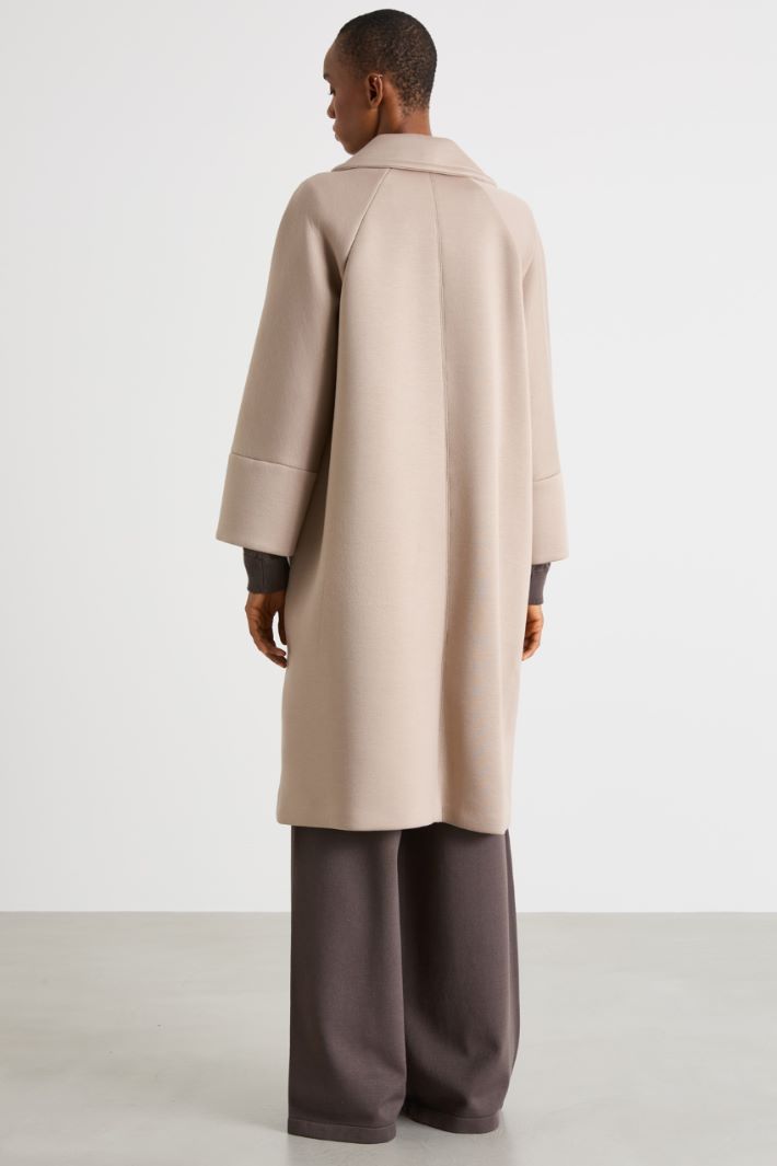 Cappotto doppiopetto con maniche a kimono Intrend - 4