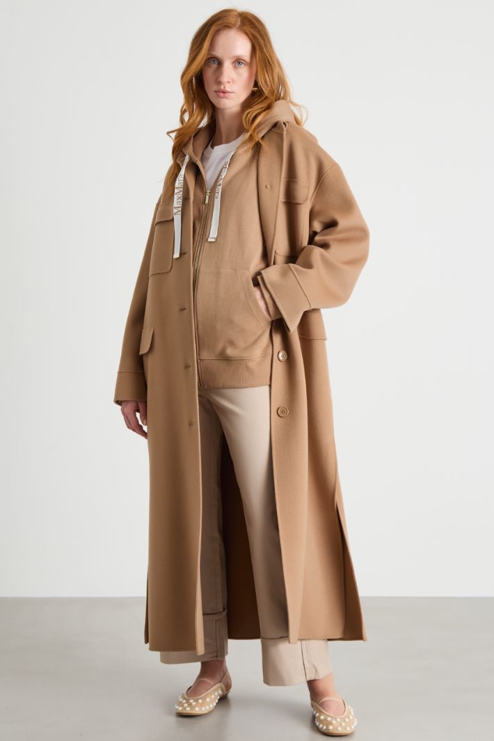 Zip-Through Jersey Sweatshirt Intrend