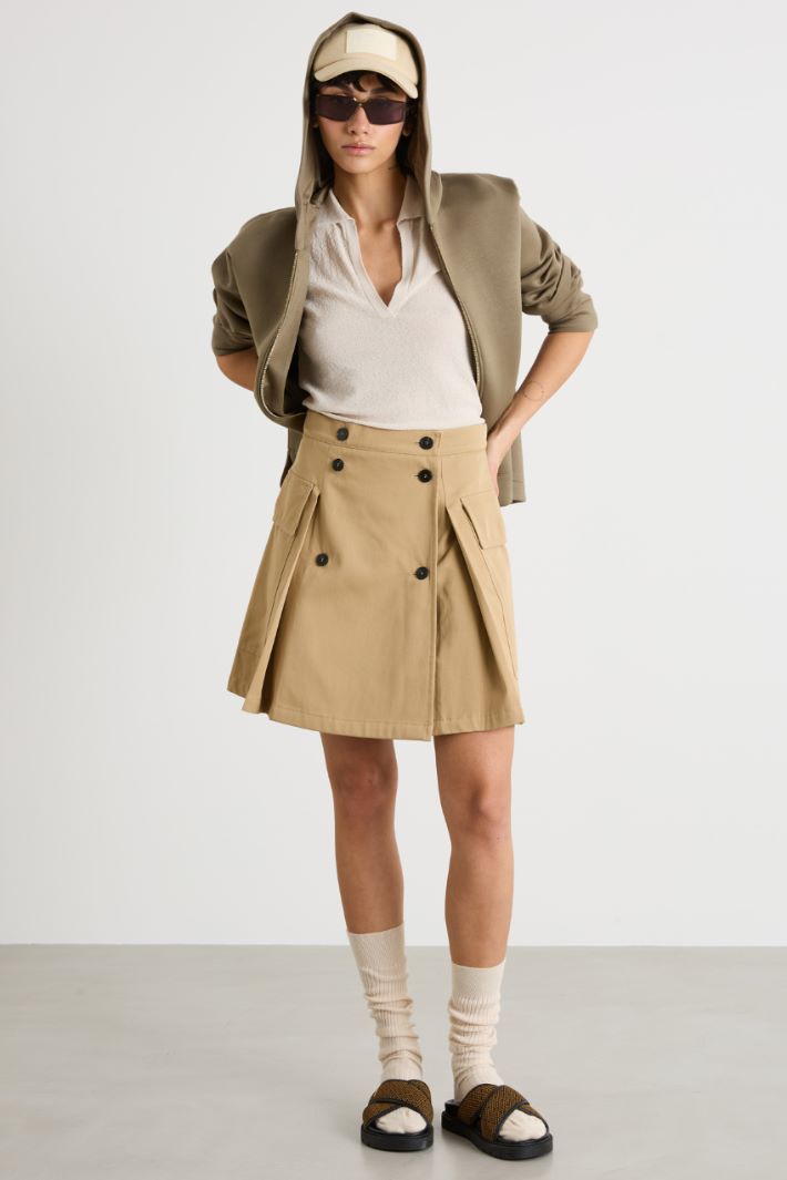 Felpa con cappuccio Intrend