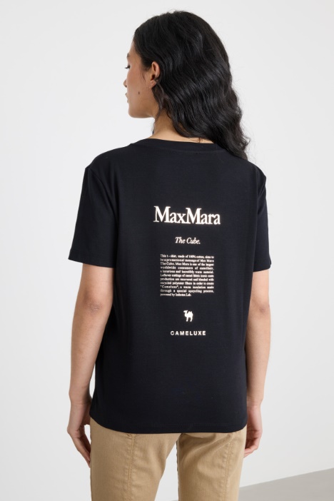 Camiseta con motivo estampado