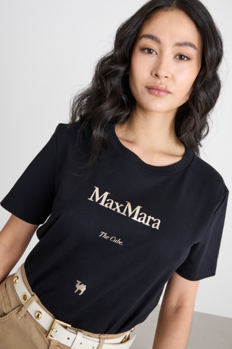 Camiseta con motivo estampado