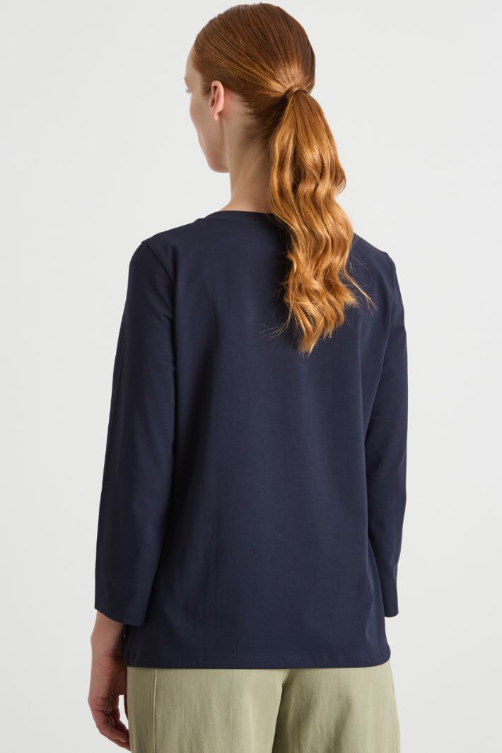 Bracelet-sleeve T-shirt Intrend - 4