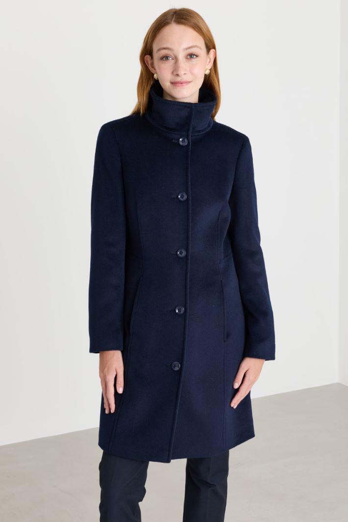 Cappotto in drap - BLU - Intrend - 2