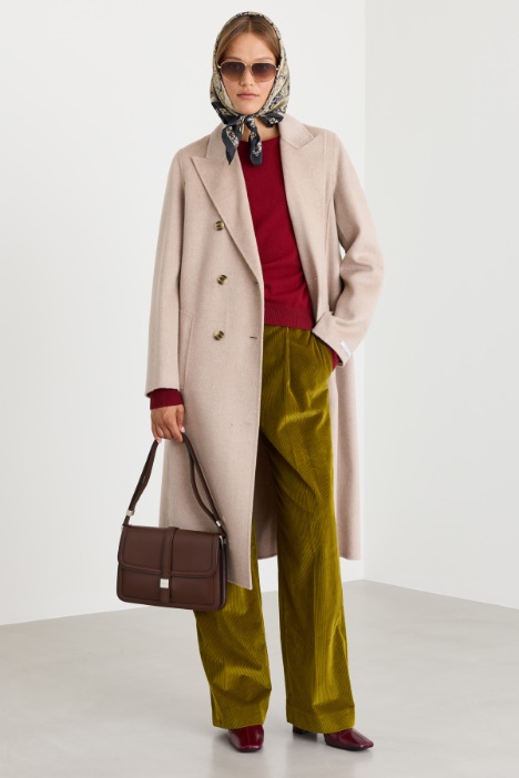 Peak lapel coat - Intrend