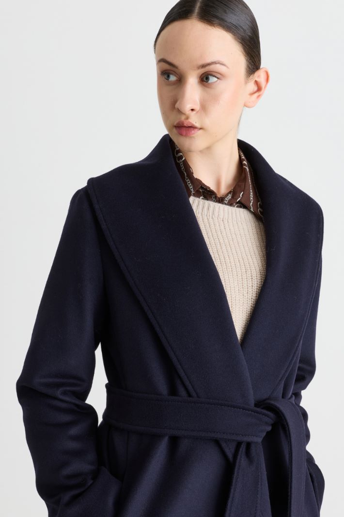 Robe coat - BLUE - Intrend - 3