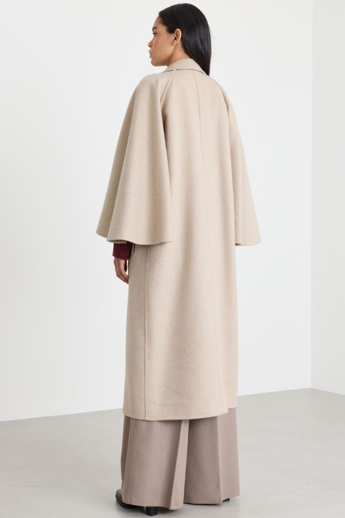 Cappotto in doppio panno - BEIGE - Intrend - 4