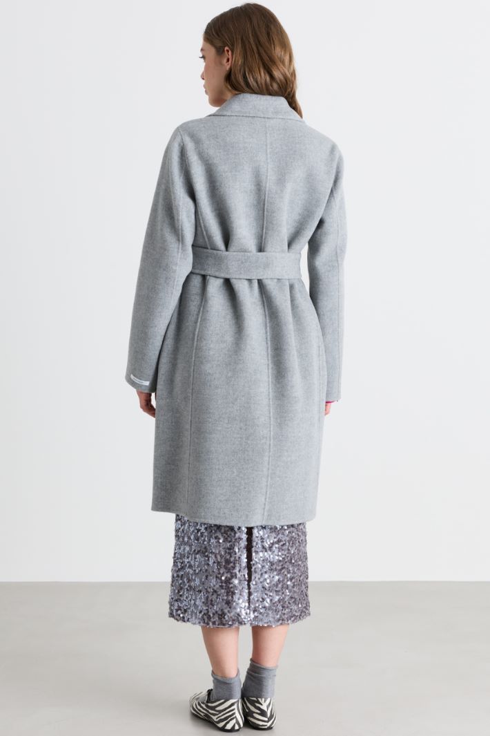 Cappotto in double - GRIGIO - Intrend - 4
