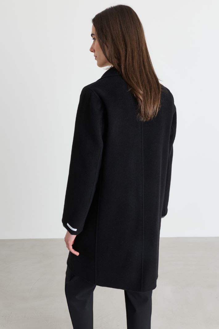 Cappotto in double - NERO - Intrend - 4
