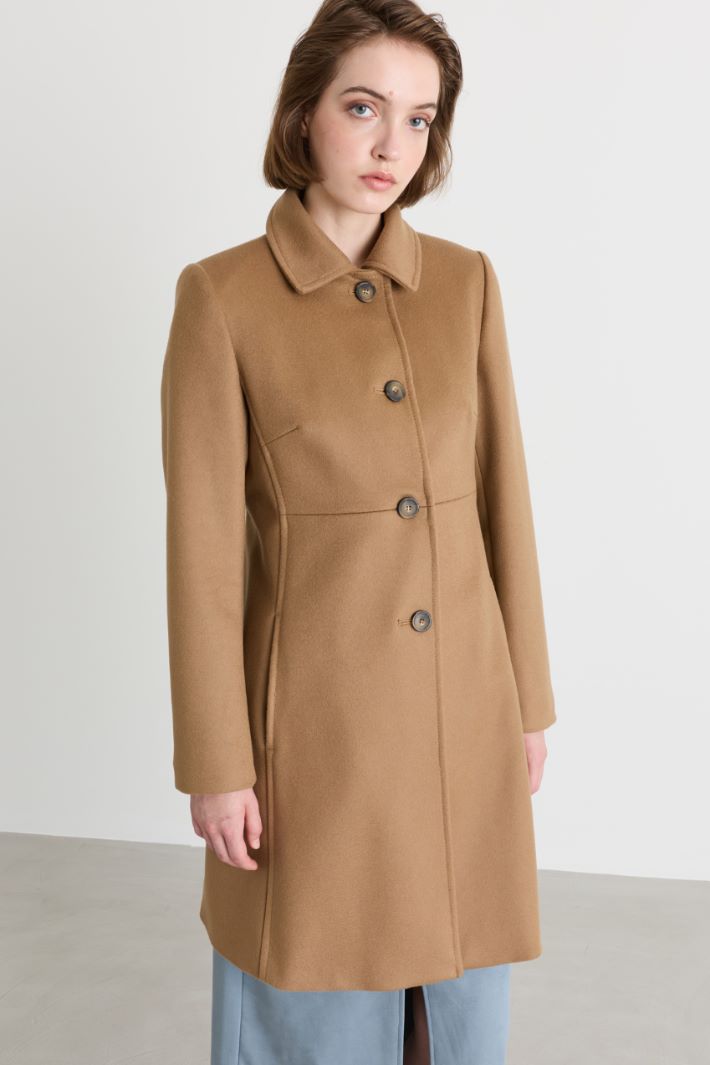 Manteau en drap - CHAMEAU - Intrend - 2