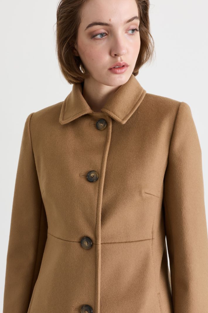 Manteau en drap - CHAMEAU - Intrend - 3
