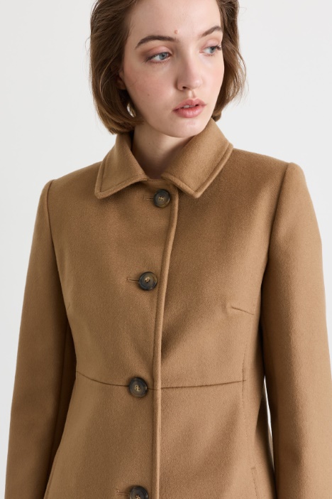 Cappotto in drap di lana