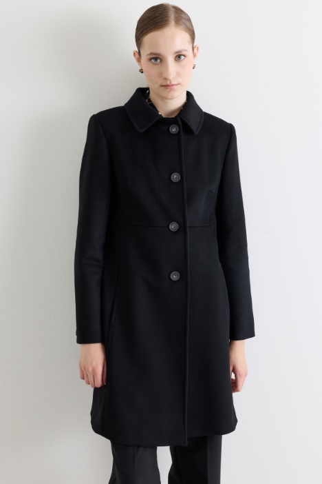 Cappotto in drap di lana
