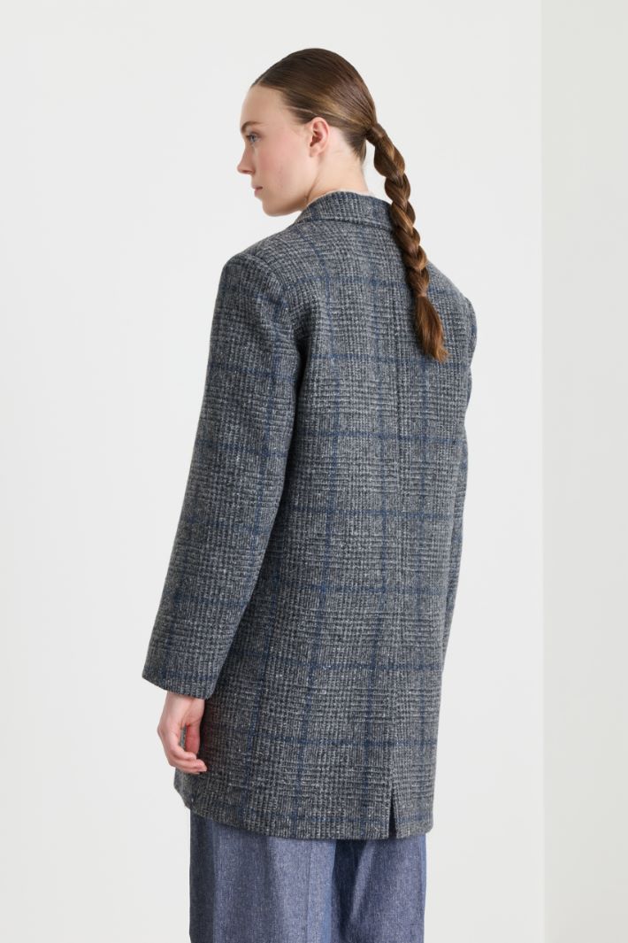 Short tweed coat - GREY - Intrend - 4