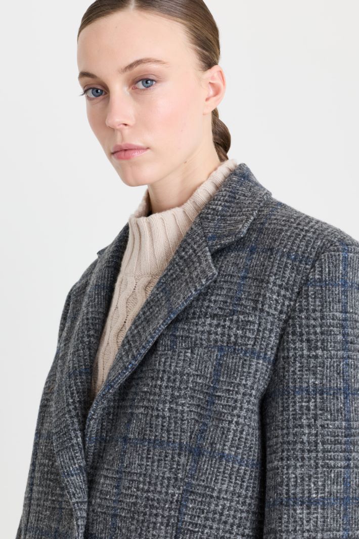 Short tweed coat - GREY - Intrend - 3