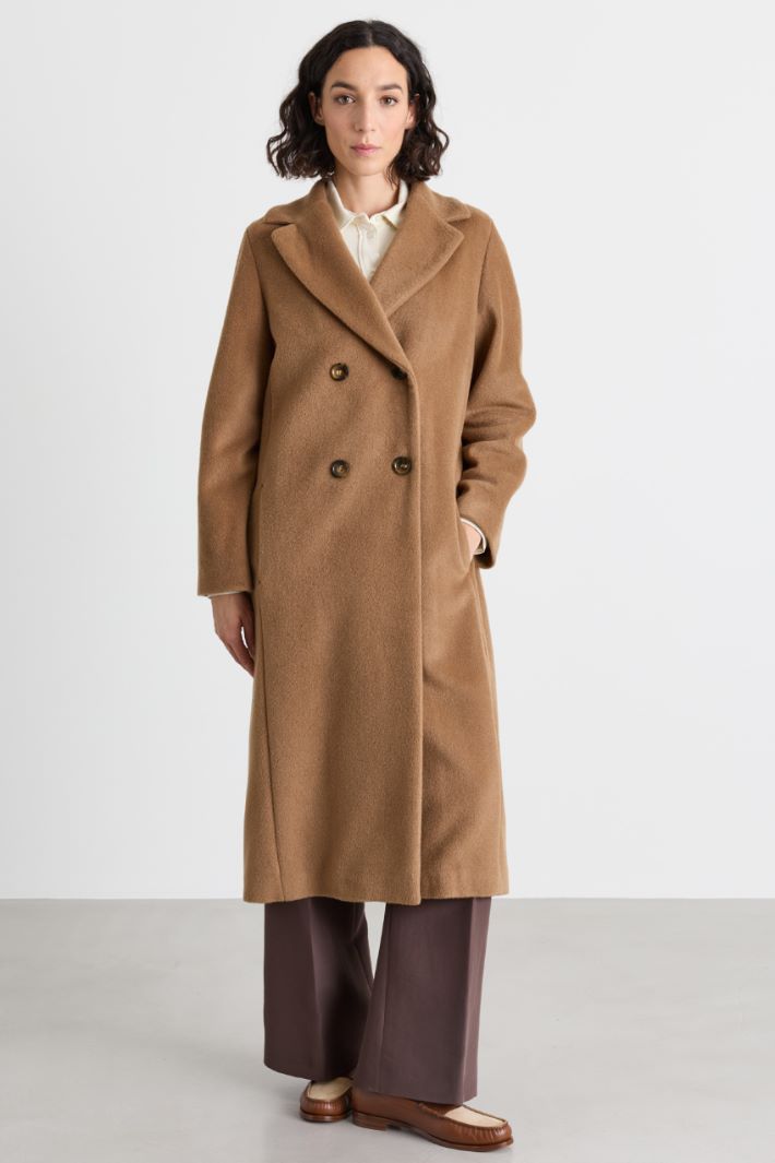 Cappotto dalla texture morbida - CAMMELLO - Intrend - 2