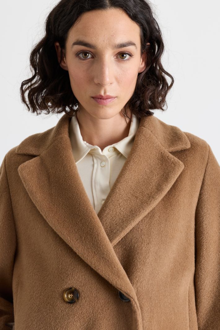 Cappotto dalla texture morbida - CAMMELLO - Intrend - 3
