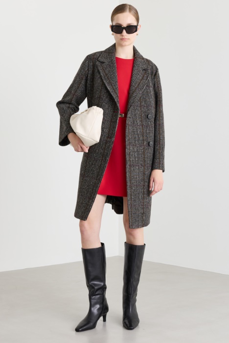Cappotto doppiopetto con spacco - Intrend