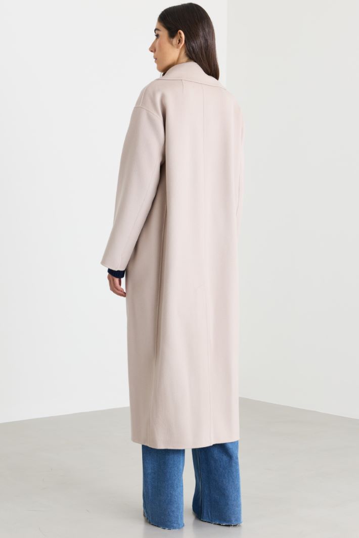 Cappotto con cintura - BEIGE - Intrend - 4