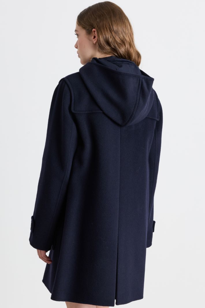 Montgomery in doppio drap - BLU - Intrend - 4