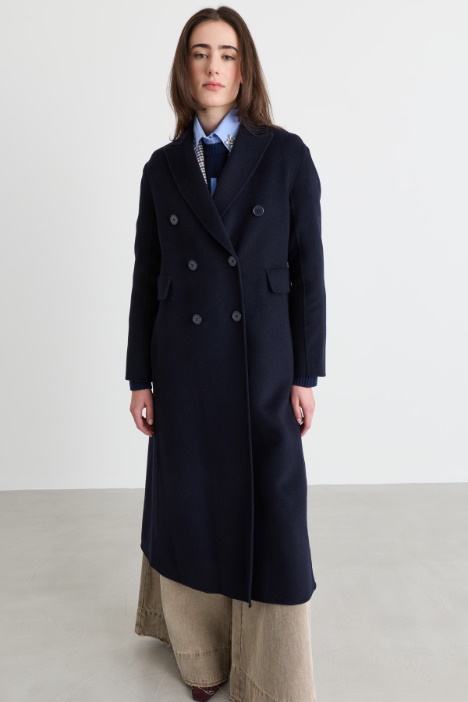 Cappotto in doppio drap