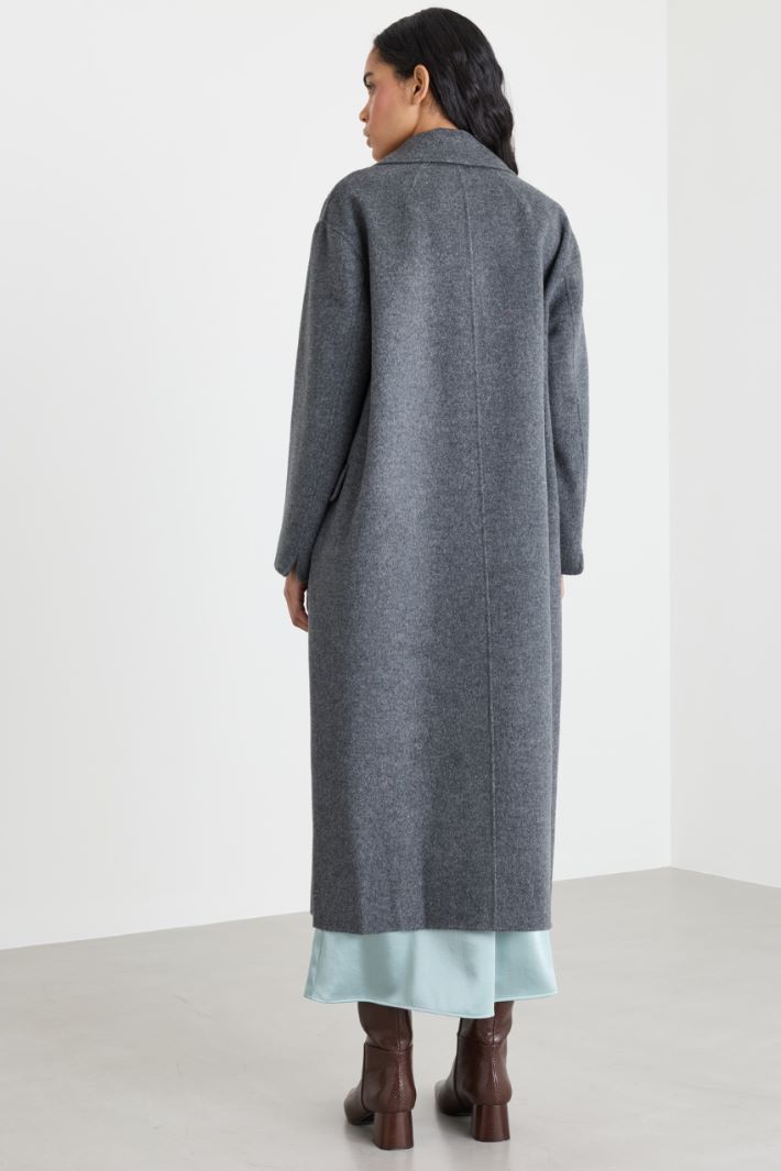 Cappotto doppiopetto - GRIGIO - Intrend - 4