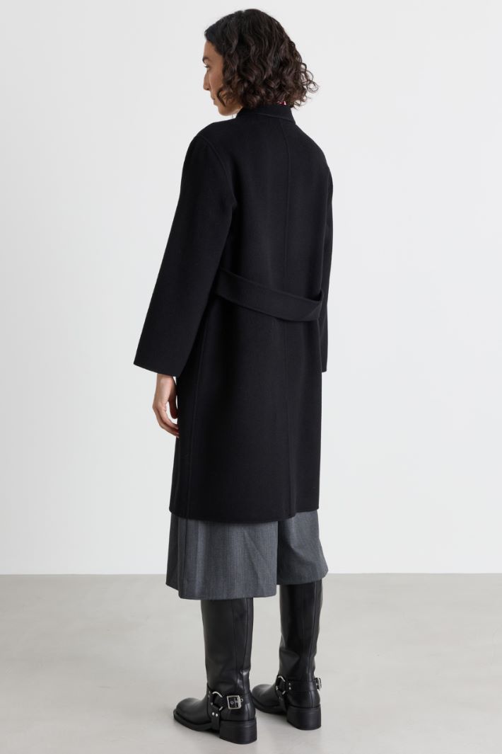 Cappotto con tasche multiple - NERO - Intrend - 4