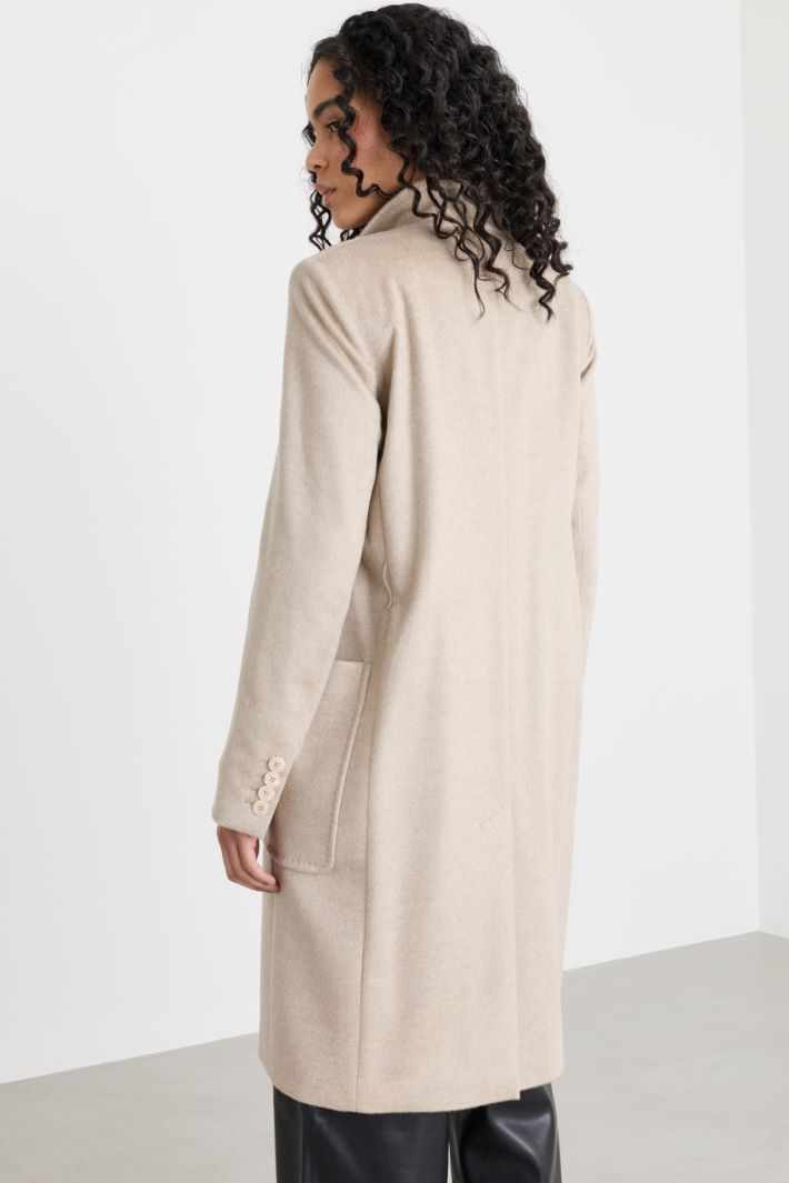 Manteau peignoir - BEIGE - Intrend - 4