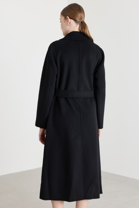 Cappotto lungo a vestaglia