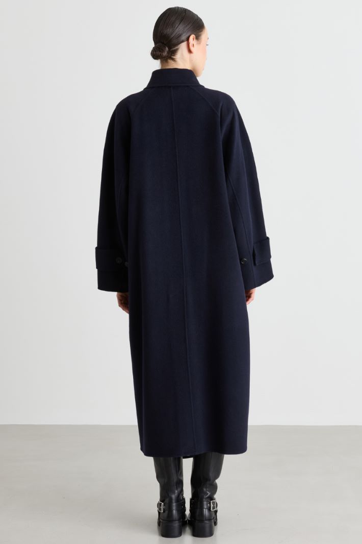 Cappotto trench in double - BLU - Intrend - 4