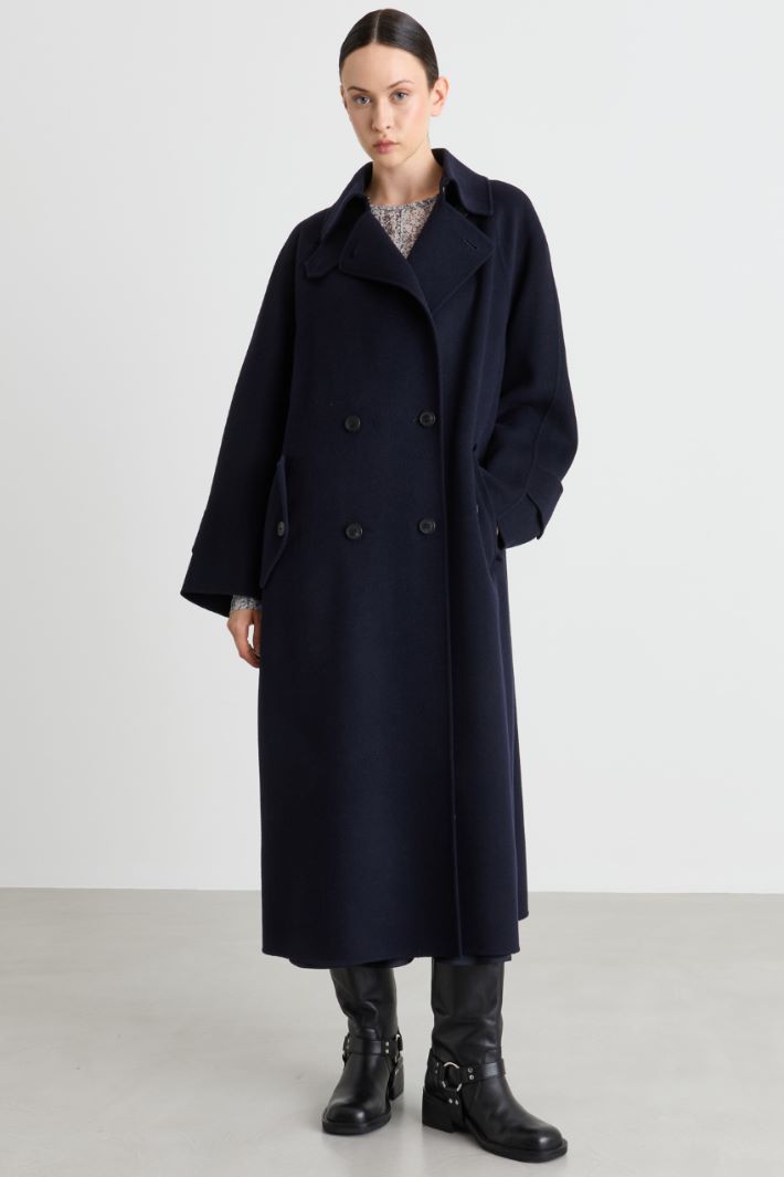 Cappotto trench in double - BLU - Intrend - 2
