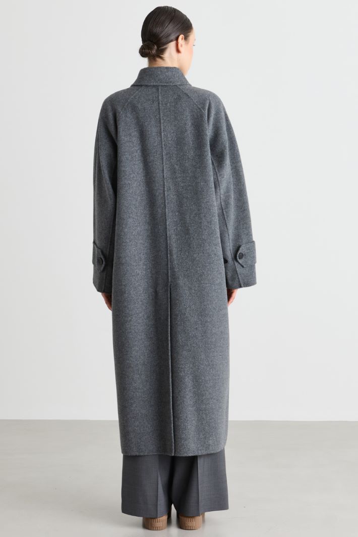 Cappotto trench in double - GRIGIO - Intrend - 4