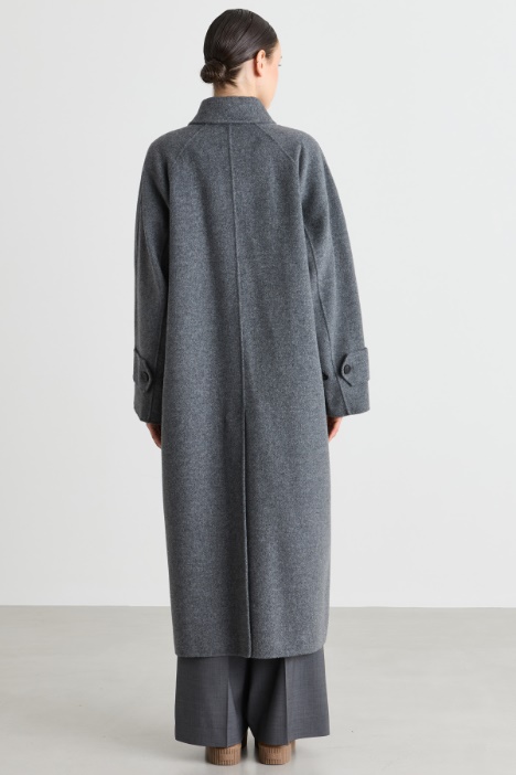 Cappotto trench in double