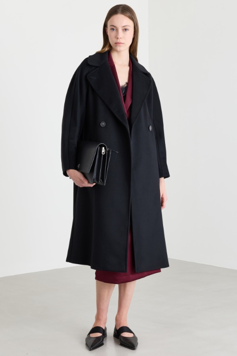 Cappotto doppiopetto con cintura - Intrend