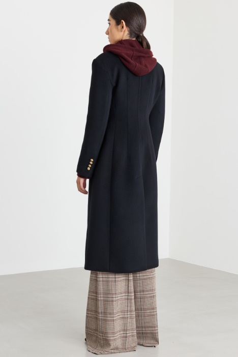 Cappotto sfiancato in drap