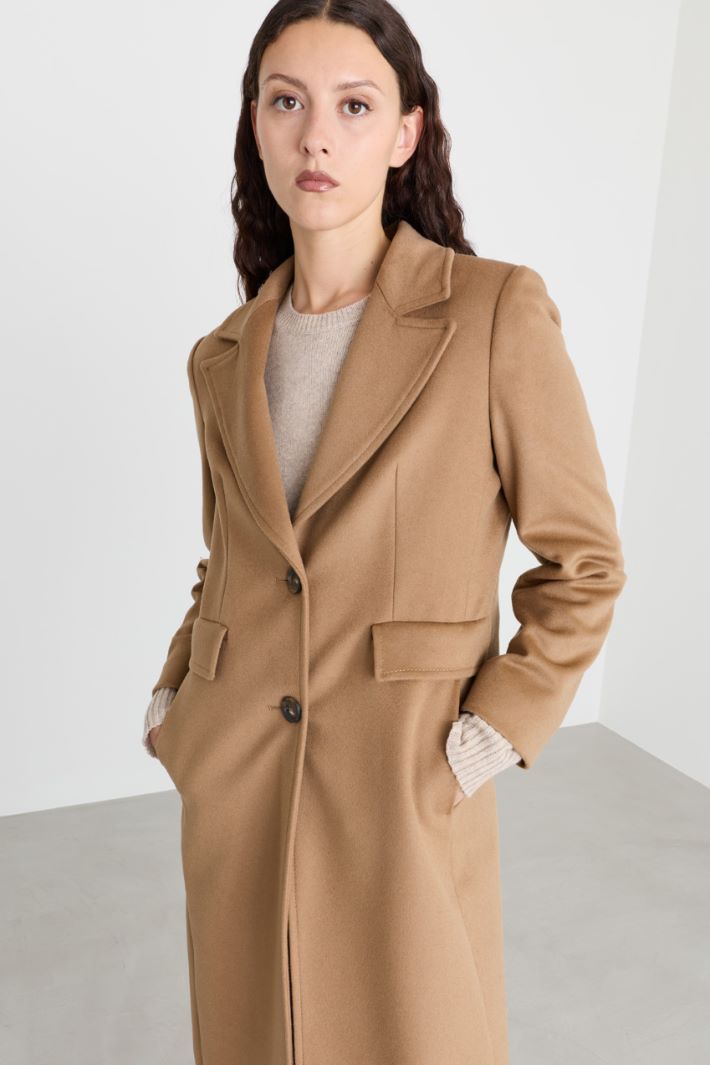 Cappotto in drap - CAMMELLO - Intrend - 3