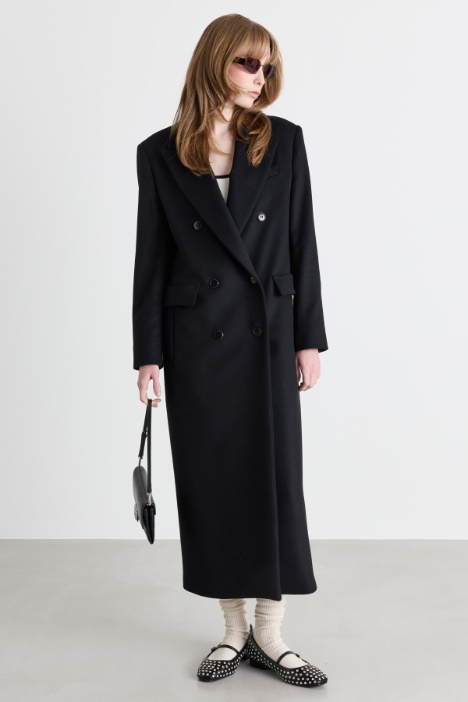 Long double-breasted coat - Intrend