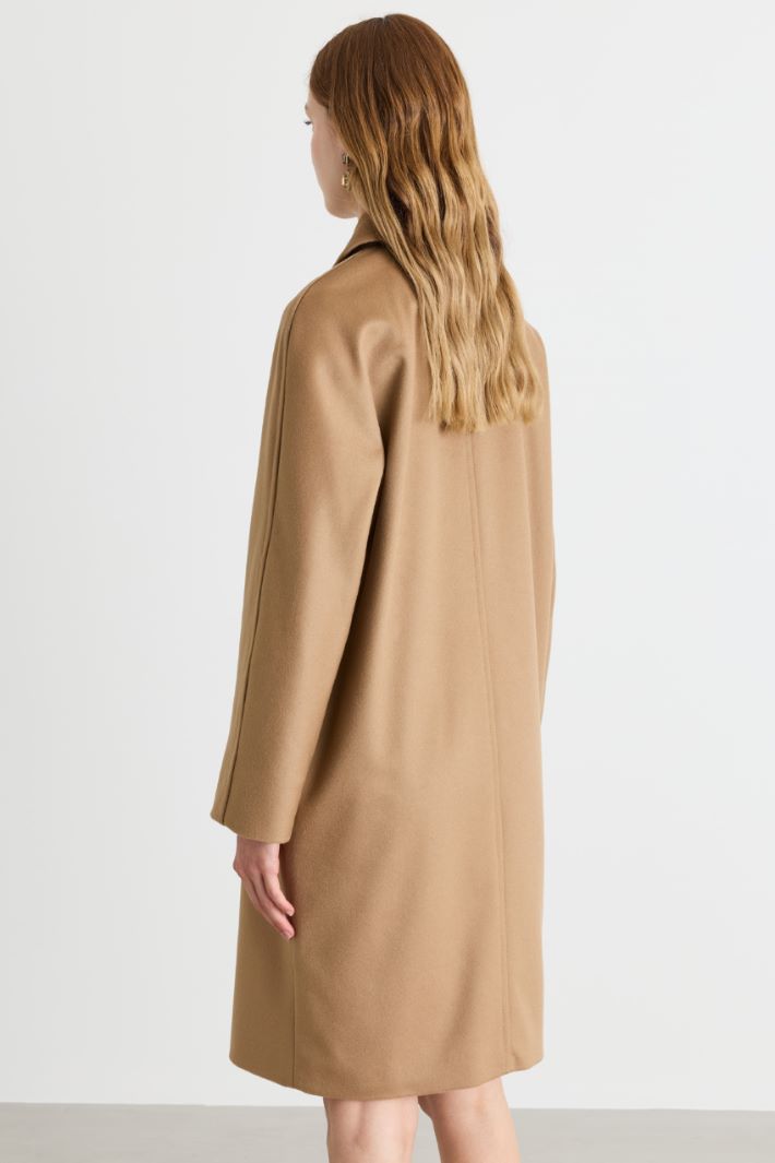 Cappotto doppiopetto - CAMMELLO - Intrend - 4