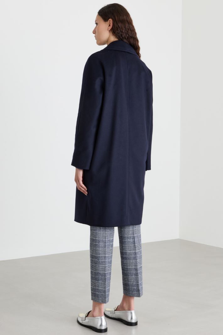 Cappotto doppiopetto - BLU - Intrend - 4