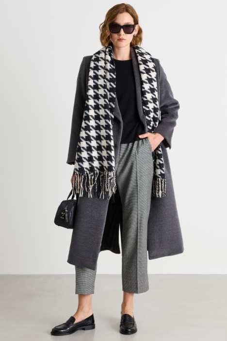 Oversized beaver wool coat - Intrend