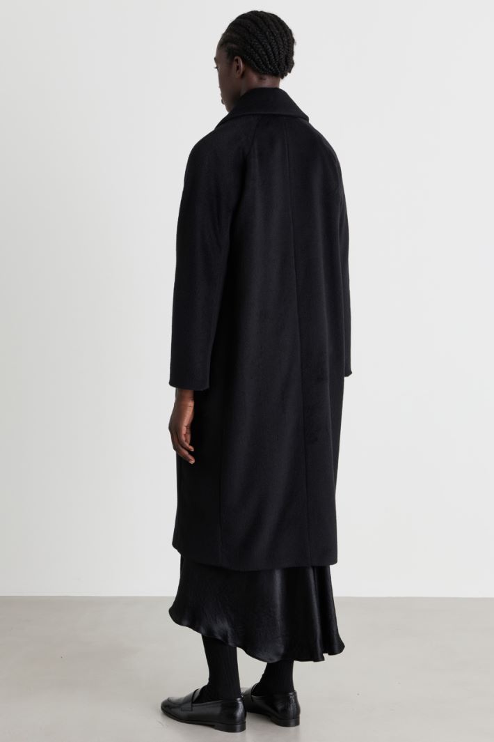 Cappotto in beaver - NERO - Intrend - 4
