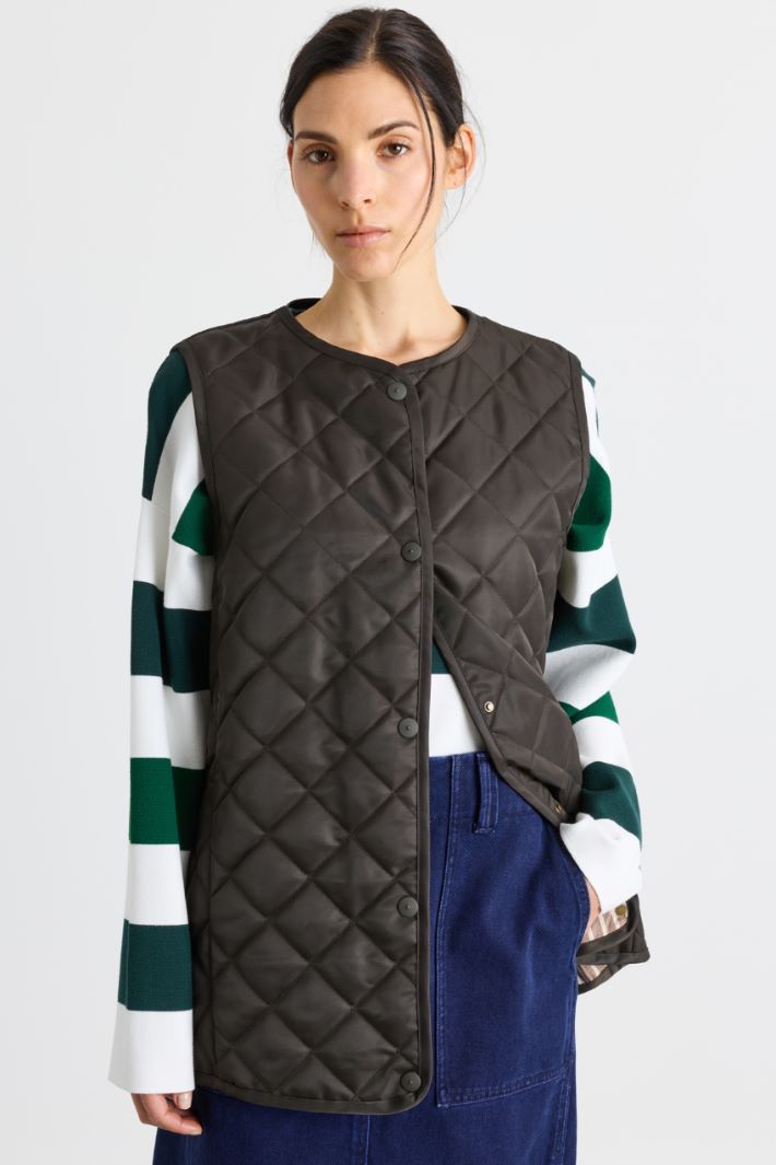 Jacke mit Weste - GRÜN - Intrend - 4
