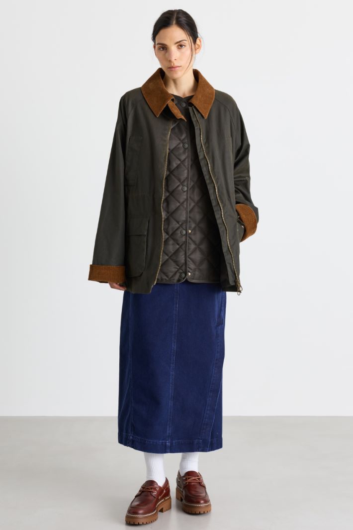 Jacke mit Weste - GRÜN - Intrend