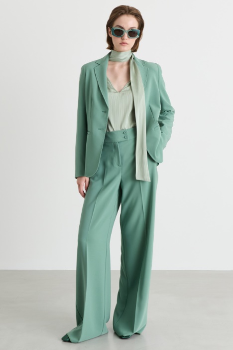 Americana de abotonadura simple de cady - Intrend